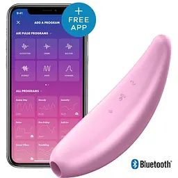 Вакуумний кліторальний стимулятор Satisfyer Curvy 3+ - мініатюра 4