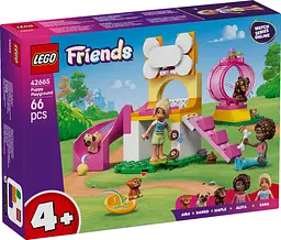 Конструктор LEGO Friends Ігровий майданчик для цуценят 66 деталей (42665) - мініатюра 2