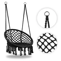 Садова гойдалка-гамак MultiGarden Black - мініатюра 3