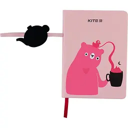 Блокнот Kite Pink Bear B6 в клітинку 96 аркушів рожевий (K22-464-1) - мініатюра 6