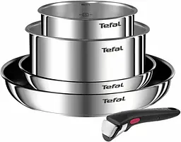Набір посуду Ingenio Emotion, 5пр., нержавіюча сталь, бакеліт, сріблястий Tefal kuh0014750