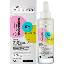 Захисна сироватка Bielenda Beauty Molecules Face Serum SPF 50, 30 мл - мініатюра 2