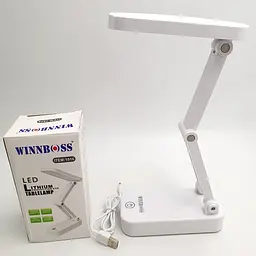 LED-лампа трансформер сенсорна світлодіодна настільна акумуляторна (знімний 18650) тепле, нейтральне та холодне світло WinBoss 1916