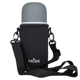 Чохол для термоса Tribe Neoprene Cover Soft touch 0,75 л black (T-DF-0017-black) - мініатюра 2