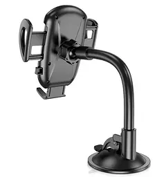 Холдер Hoco H10 General car holder windshield Чорний - мініатюра 2