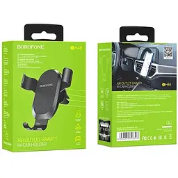 Тримач BOROFONE Warrior Air outlet Gravity BH48 - мініатюра 8
