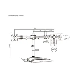 Кронштейн HiSmart HS083922 - мініатюра 2