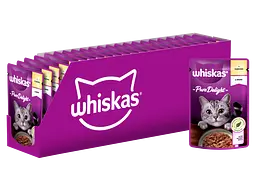 Вологий корм для котів Whiskas Pure Delight з куркою в желе 2.38 кг (28 шт. х 85 г) - мініатюра 3