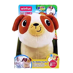 Мягкая игрушка WinFun интерактивная Win Fun Собака 240601-NL 20 см