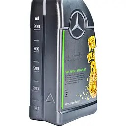 Моторне мастило Mercedes-Benz Synthetic MB 229.52 5W-30 1 л (A000989950211AMEE) - мініатюра 3