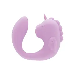 Вібратор-єдиноріжка Unihorn - C Horse - Marina Lilac, вагінально-кліторальна стимуляція, 2 мотори по 10 режимів