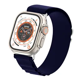 Ремінець для Apple Watch 42 (Series 11-10)/41/40/38, синій, Alpine Loop Alpina Band, тканинний поліестеровий ремінець для смарт-годин, дихаючий, для активного відпочинку та спорту, ArmorStandart (ARM74197) - мініатюра 4