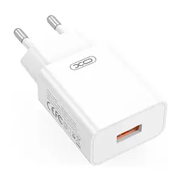 Зарядний пристрій XO USB-A QC18W White (L127.white) - мініатюра 4