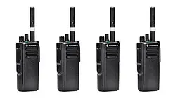 Комплект 4 шт - рація Motorola DP4400e VHF AES-256 шифрування