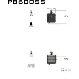 Додаткова бічна камера для копчення Pit Boss для моделей PB550G, PB850G, PB1000XL, PB1150G, PB1000XLW1, PB850PS2, PB1150P - мініатюра 6