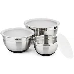 Миска з силіконовою кришкою Barazzoni AISI 16 см 1 л (810160016) - мініатюра 3