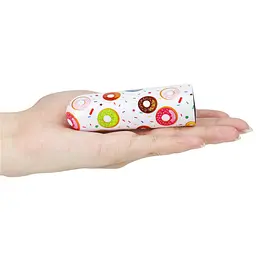 Вібратор для клітора Lovetoy Donut Massager 8.5 см (білий) - мініатюра 7