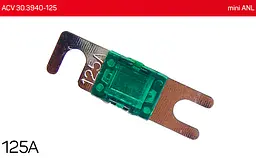Запобіжник mini ANL 125А (1 шт.) ACV 30.3940-125 - мініатюра 2