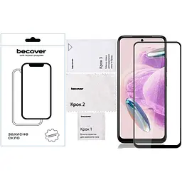 Захисне скло BeCover для Nubia Neo 2 5G Black (711975) - мініатюра 2