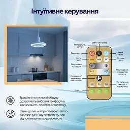 Вентилятор XoKo LED Fan Light 001 (XK-FL-001) - мініатюра 11