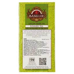 Чай зелений Basilur Four Seasons із суницею, 30 г (20 шт. х 1.5 г) (807047) - мініатюра 2
