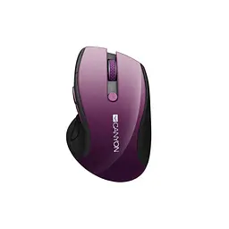 Мишка Canyon CNS-CMSW01P Wireless Purple/Black (CNS-CMSW01P) - мініатюра 1