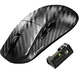 Бездротова миша ATTACK SHARK R11 ULTRA 42000 DPI, PAW3950 MAX, Carbon Shark, 8K,Чорна