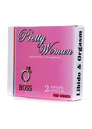 Таблетки збуджувальні для жінок Pretty Woman, 2 капсули