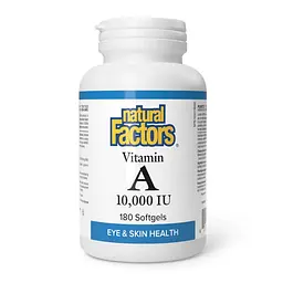 Вітамін A 3000 мг Natural Factors (Vitamin A) - 180 софтгелів
