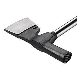 Сокира монтажна INTERTOOL HT-0260, 600 г, з металевою ручкою та функцією гвоздодера - мініатюра 4