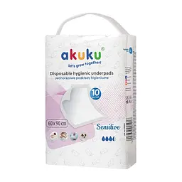 Одноразові пелюшки Sensitive Akuku (A0501) - мініатюра 4