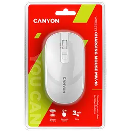 Миша Canyon Wireless Білий (CNS-CMSW18PW) - мініатюра 5