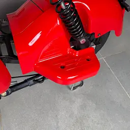 Електровелосипед EVOBIKE Nova S 500W 48V 12Ah з 2 сидіннями, корзиною та поворотниками, простий і надійний, для міста і села, червоного кольору - мініатюра 18