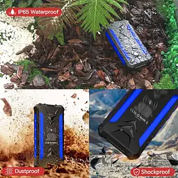 Зарядний пристрій на сонячних батареях IBattery S26W 20000mah з ліхтариком та бездротовою зарядкою - мініатюра 8