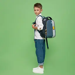 Рюкзак каркасний Yes H-100 Smiley World, синій (552223) - мініатюра 15