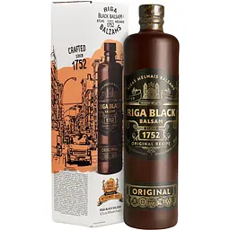 Уценка. Бальзам Riga Black Balsam 45% 0.7 л в подарочной упаковке