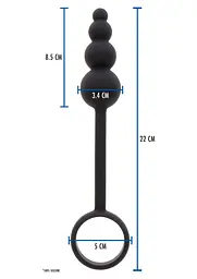 Анальна пробка ToyJoy Manpower Anal Plug Cock Ring - мініатюра 6