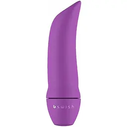 Вібратор B Swish Basic Curve Azalea 7.6 см (фіолетовий)