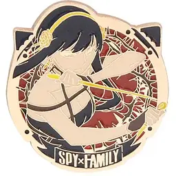 Значок пін Сім'я шпигуна Йор Spy Family Yor 6 см