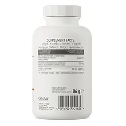 Препарат для суглобів і зв'язок OstroVit Marine Collagen with Hyaluronic Acid and Vitamin C, 120 капсул - мініатюра 2