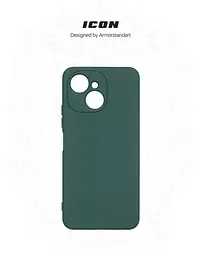 Чехол ArmorStandart ICON для Tecno Spark 40C 4G Camera cover Dark Green (ARM87941) - мініатюра 3