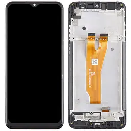 Дисплей ZTE Blade A53 чорний, з рамкою, оригінал PRC