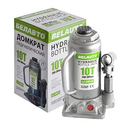 Домкрат гідравлічний пляшковий Belauto 10 т 200-385 мм (DB10) - мініатюра 2
