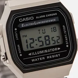 Чоловічі наручні годинники Casio Collection A168WEGG-1AEF оригінальні японські зі сталевим браслетом - мініатюра 5