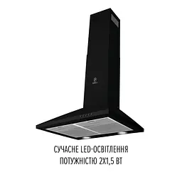 Витяжка купольна PERFELLI COSTA 5HM NERO - мініатюра 3