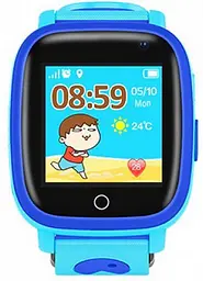 Смарт-годинник Uwatch Q11 Kid smart watch Blue - мініатюра 2