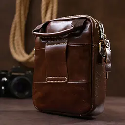 Чоловіча сумка Vintage 15х19х6,5 см sum0020145 - мініатюра 17