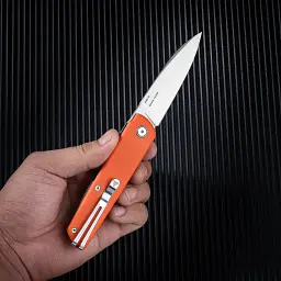 Складаний ніж SRM 14C28N 82 мм G10 зелений - мініатюра 7