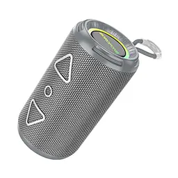 Портативна bluetooth колонка Borofone BR37 TWS з LED підсвічуванням dark сірий - мініатюра 2