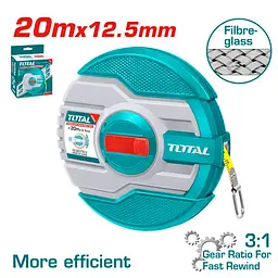 Рулетка TOTAL TMTF13206 20мх12.5мм - мініатюра 1